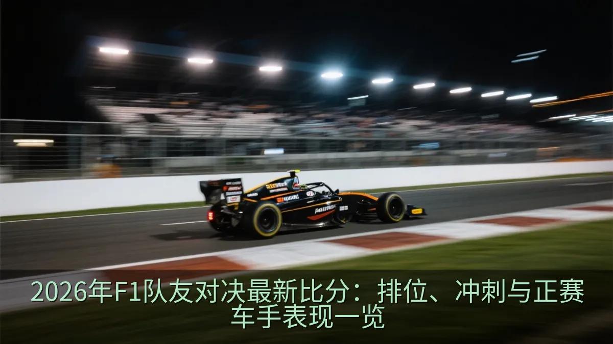 开放式单座赛车驶过赛道弯角
