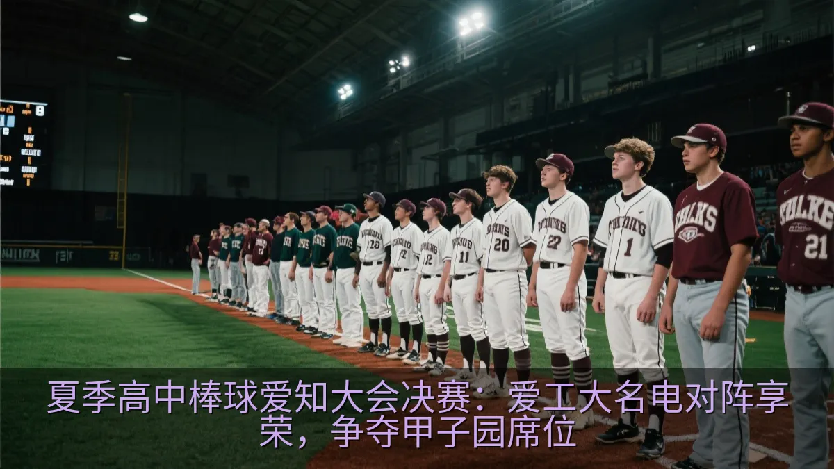 夏季高中棒球爱知大会决赛：爱工大名电对阵享荣，争夺甲子园席位