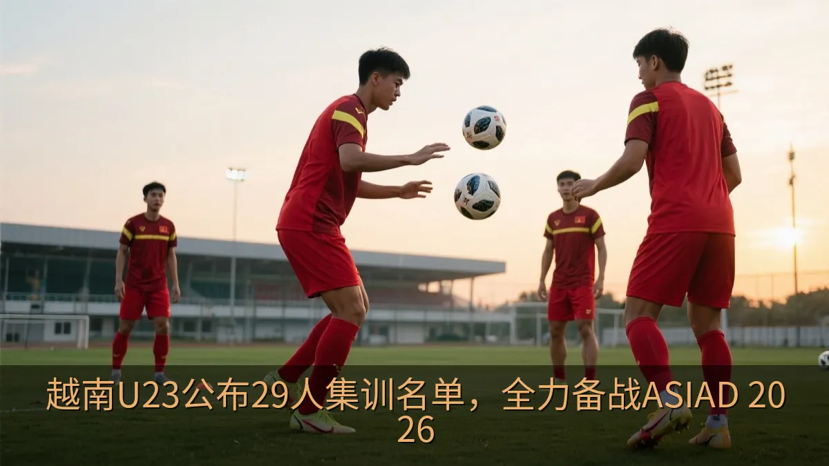 越南U23公布29人集训名单，全力备战ASIAD 2026