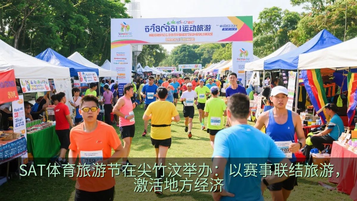 SAT体育旅游节在尖竹汶举办：以赛事联结旅游，激活地方经济
